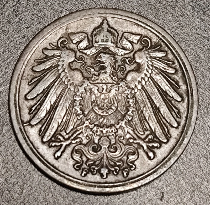 1 Pfennig 1907 F