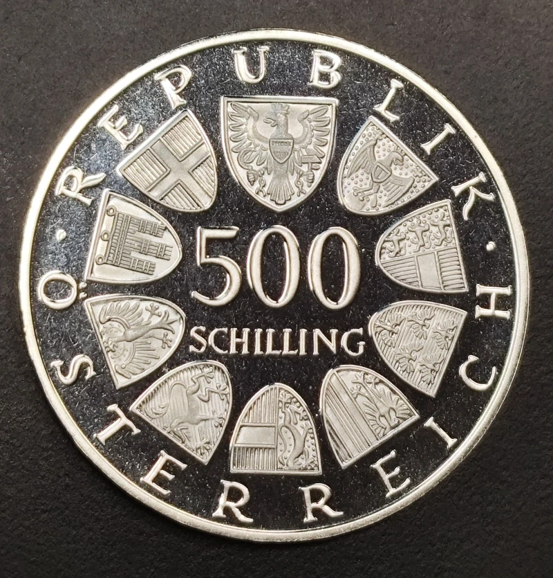 500 Schilling 1986
