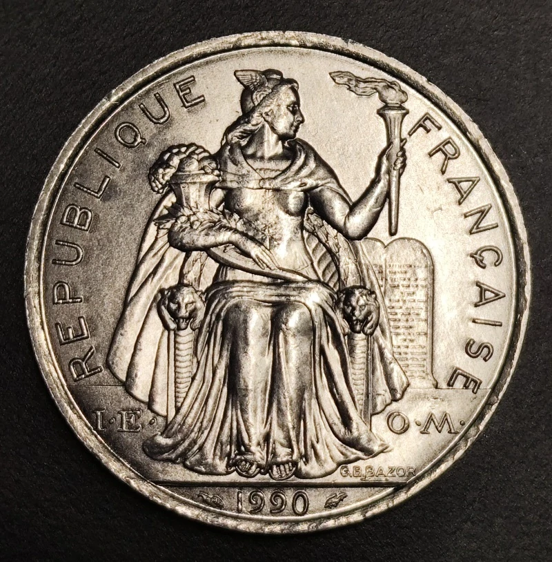 5 Francs 1990