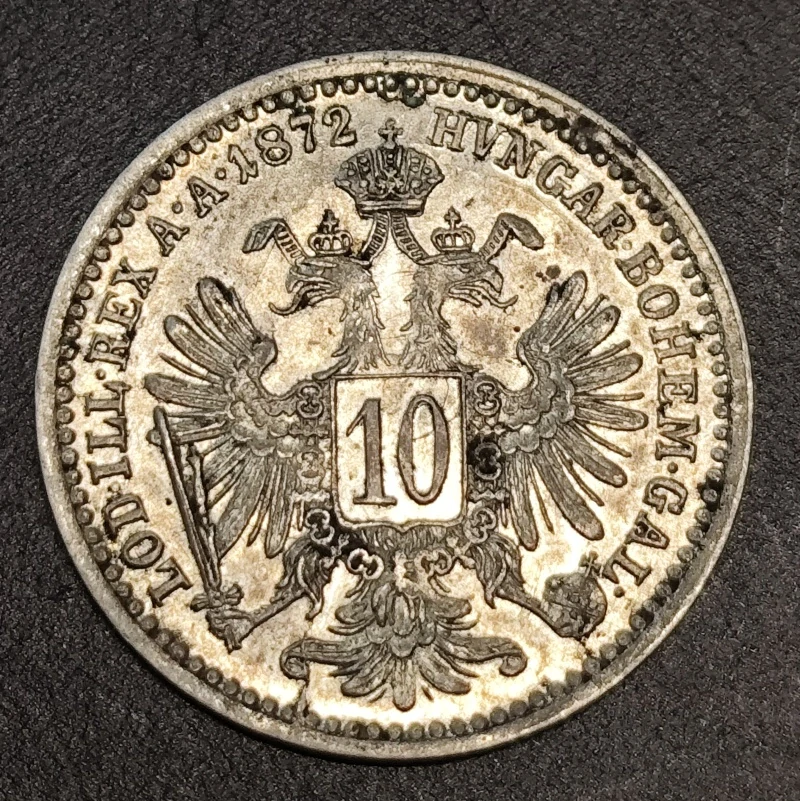 10 Kreutzer 1872
