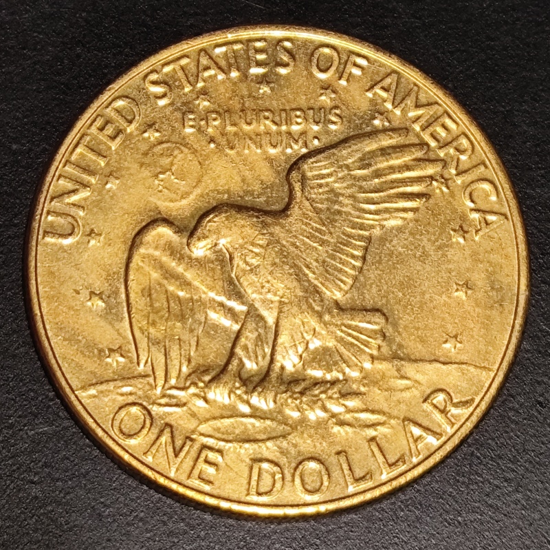 1 Dollar 1972 Pozlátený