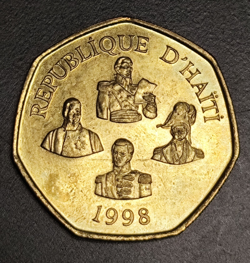 5 Gourdes 1998
