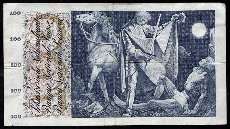 100 Francs 1971