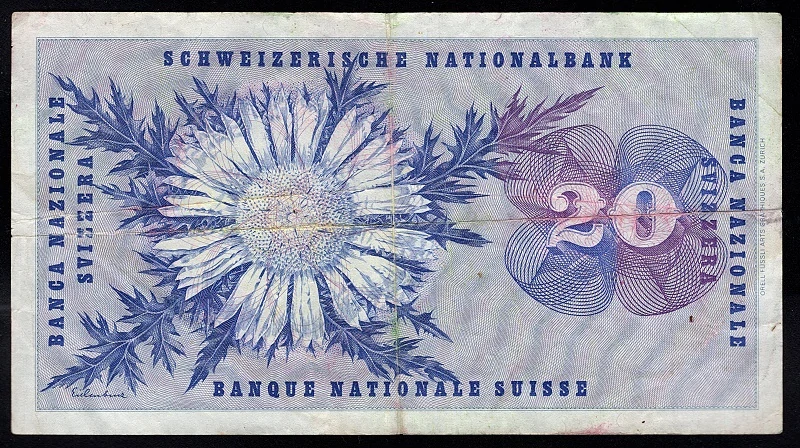 20 Francs 1971