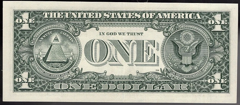 1 Dollar 1988 F