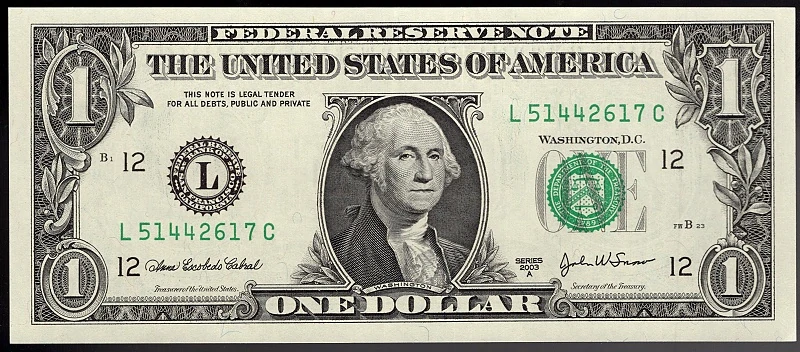 1 Dollar 2003 L