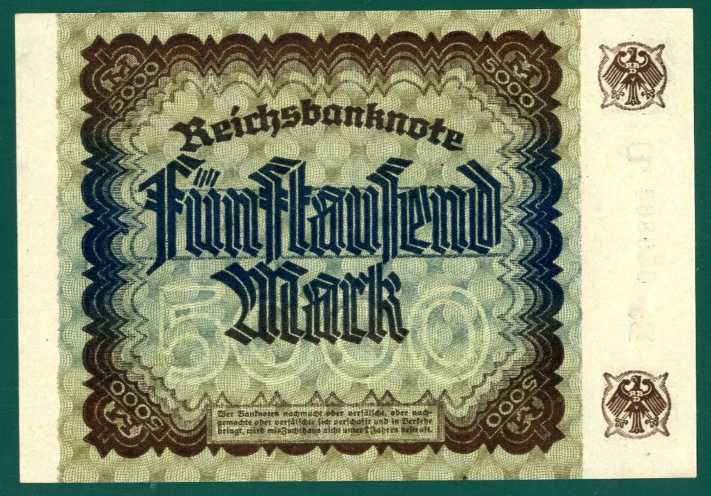 5000 mariek, 1922