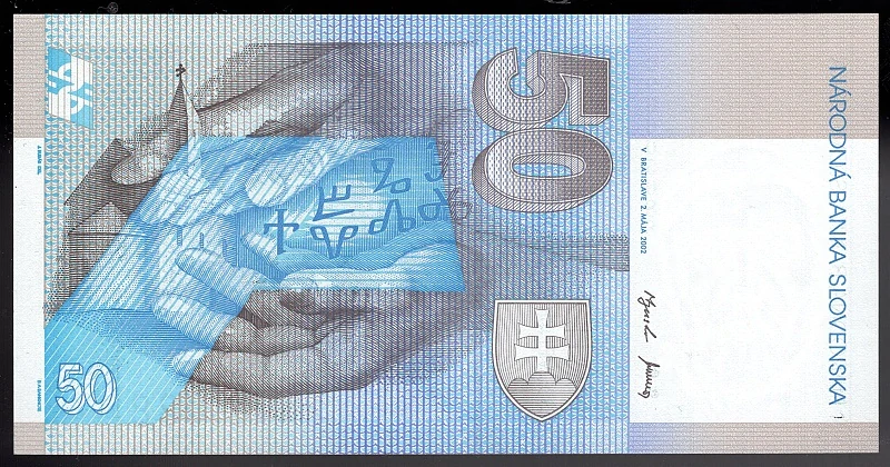 SK38/ 50 Sk - Slovensko - Séria C, 2002 UNC