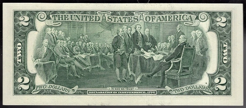 2 Dollars 2009 B aUNC