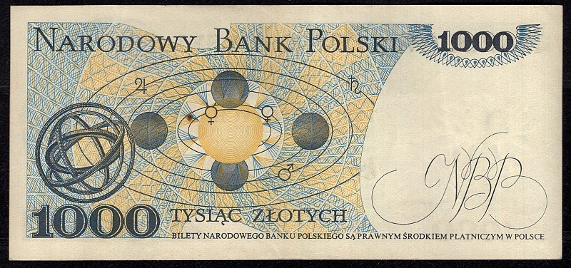 1000 Zlotých 1975 , Séria AA