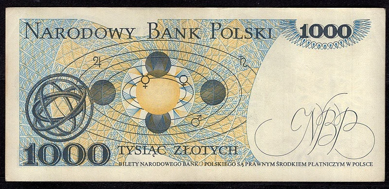 1000 Zlotých 1975 , Séria D
