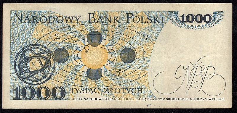 1000 Zlotých 1975 , Séria H