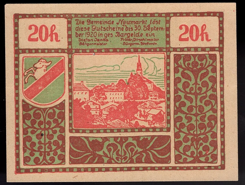 20 Heller 1920 aUNC - Salzburg