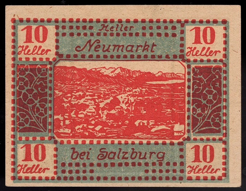 10 Heller 1920 UNC - Salzburg