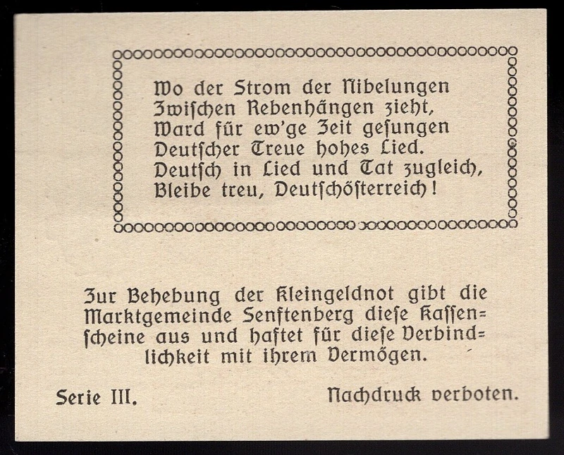 10 Heller 1920 - Senftenberg