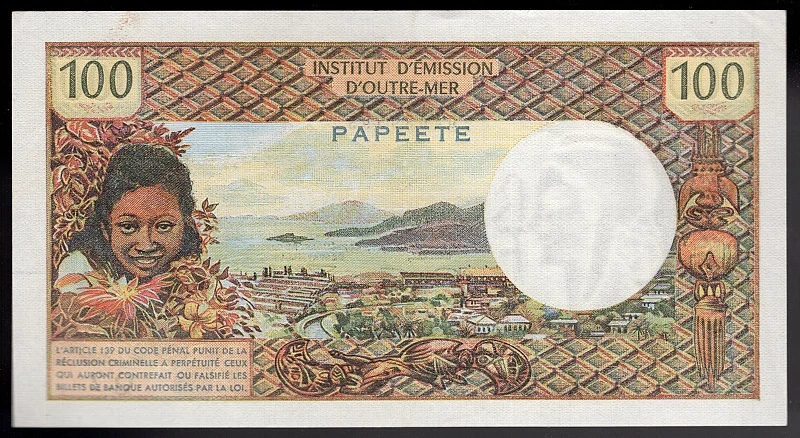 100 Francs 1971