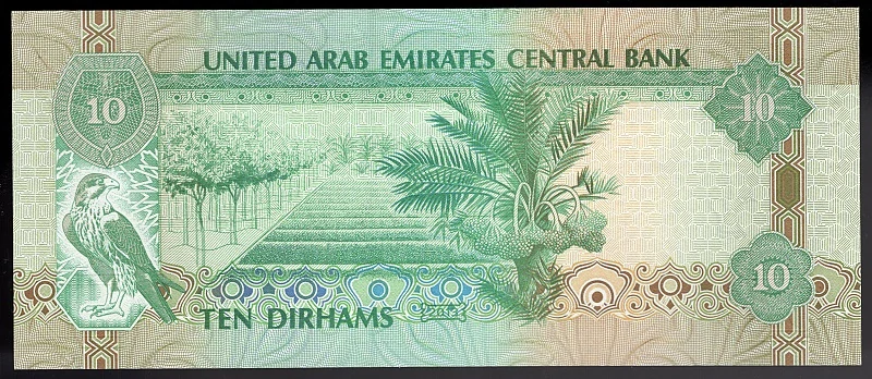10 Dirhams 2013 UNC