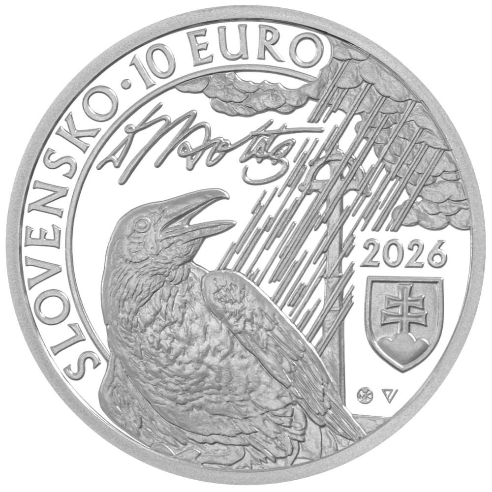 2026/086, 10€ - 150. výročie narodenia Ivana Kraska PROOF
