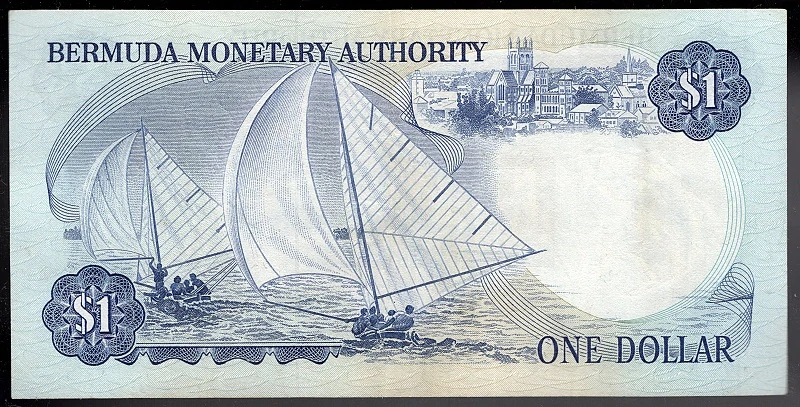 1 Dollar 1984 - Bermudy