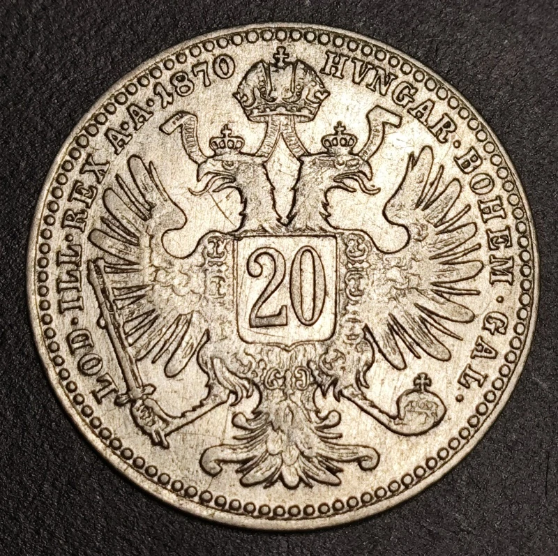 20 Grajciar 1870