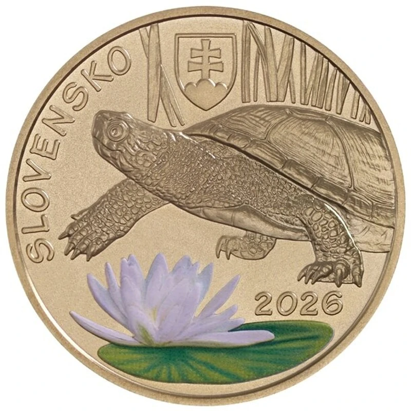 5 € Slovensko 2026 - Korytnačka močiarna