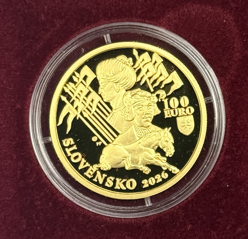 2026 - 100 Euro - Bitka pri Moháči - 500. Výročie
