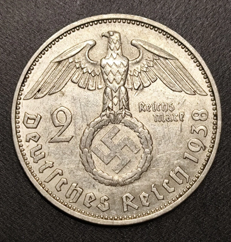 2 Reichsmark 1938 E
