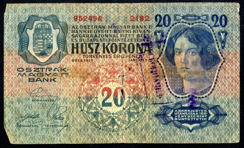 20 Korona 1913 A