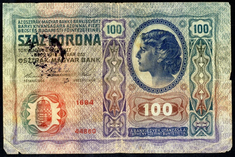 100 Korona 1912 E