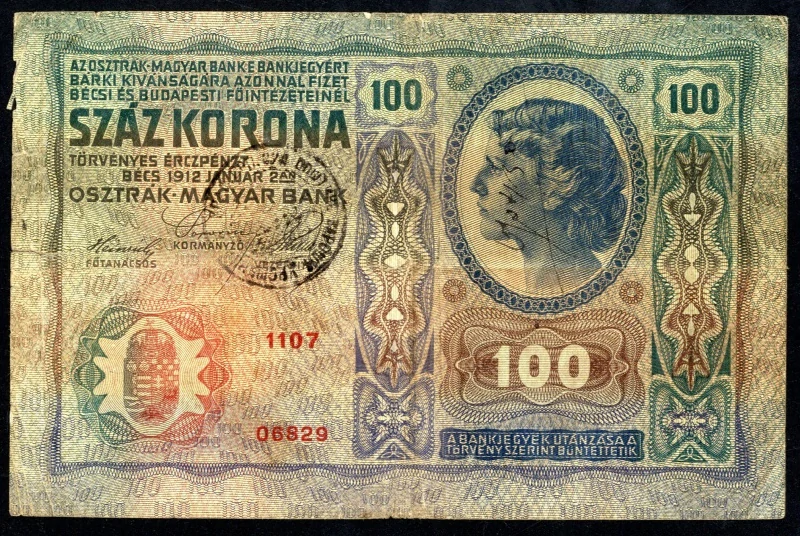 100 Korona 1912 G