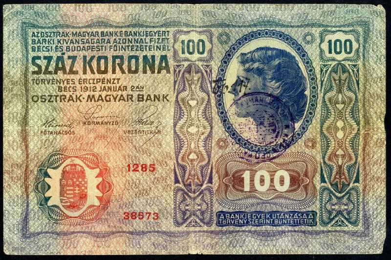 100 Korona 1912 H