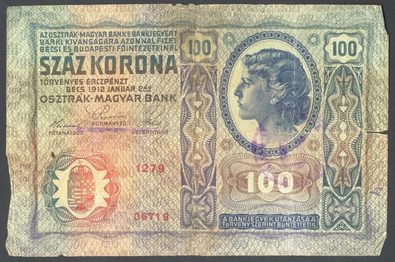 100 Korona 1912 N