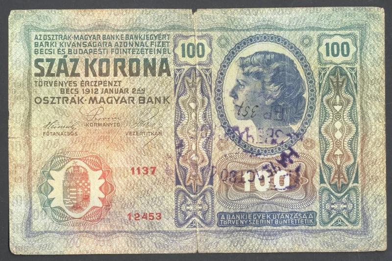 100 Korona 1912 P