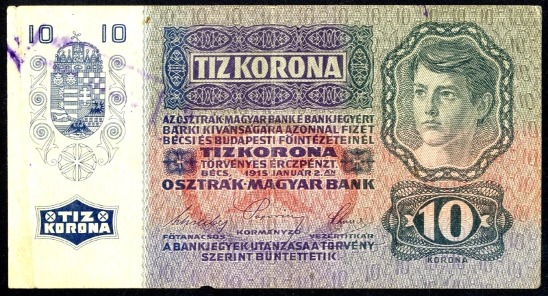 10 Korona 1915 A