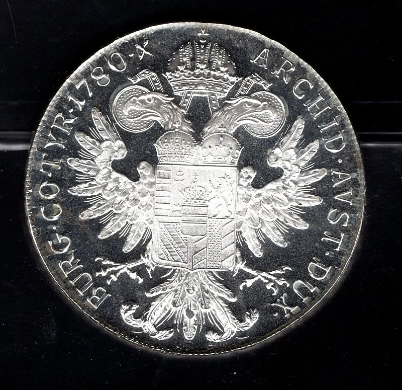 1 Toliar 1780 S.F. PROOF