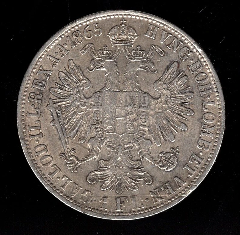 1 Florin 1865 E