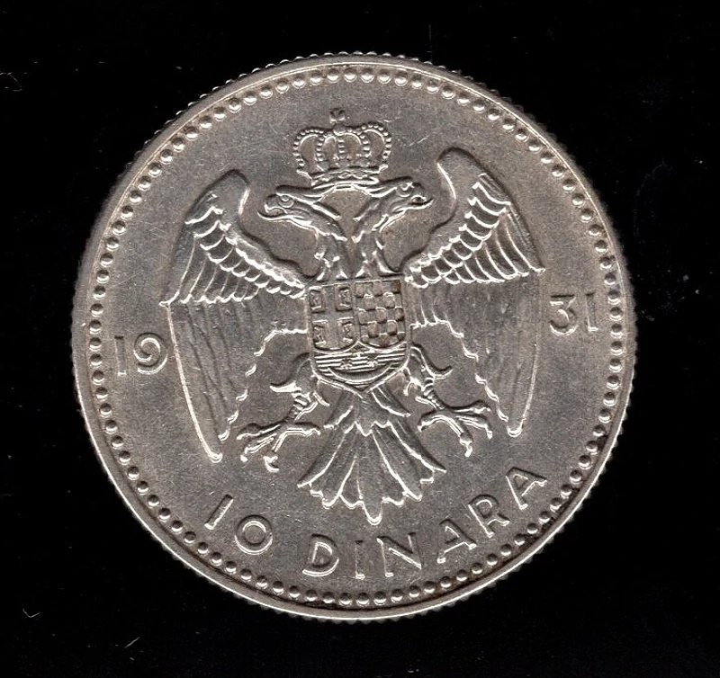 10 Dinara 1931