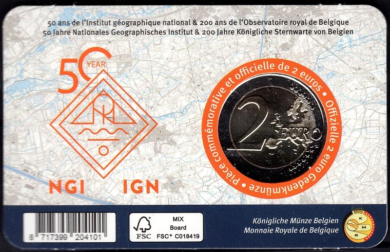 Belgicko 2026 II. - Observatórium - coincard