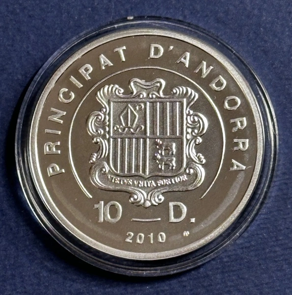 10 Diners, strieborná PROOF