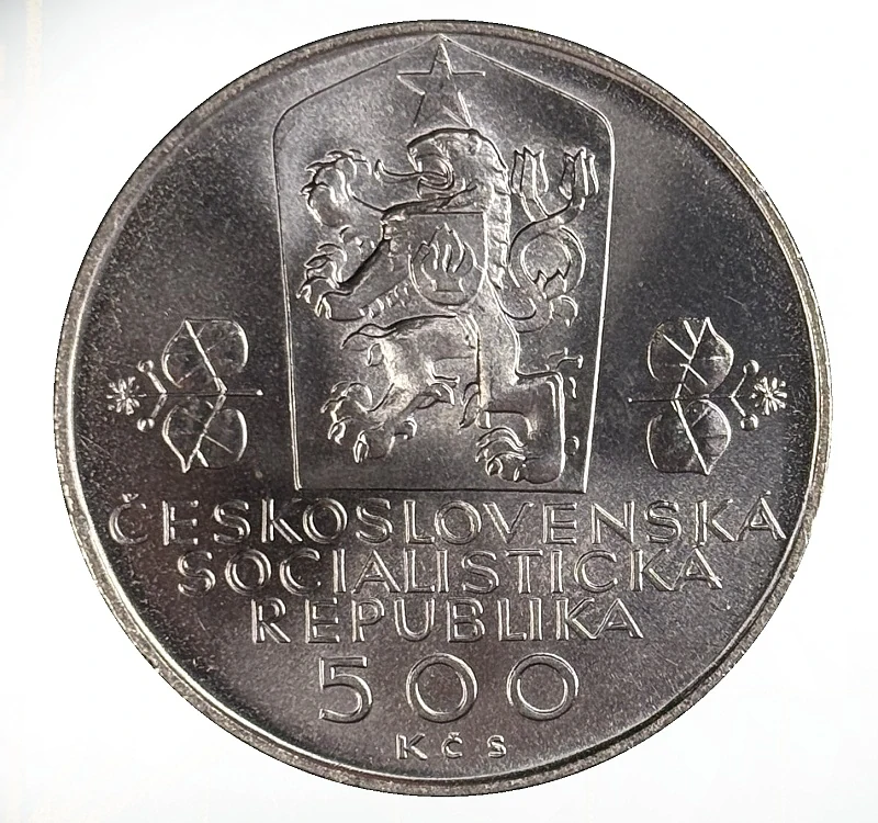 175/ 500 Kčs 1988 - ČSR - VARIANT "FEDERÁCIE ČESKOSLOVENSKEJ"