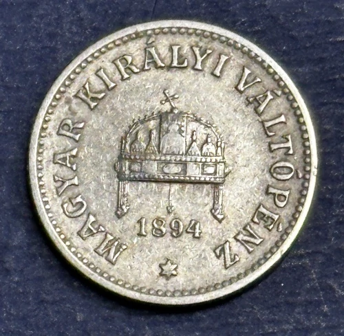 10 Filler, 1894 K.B