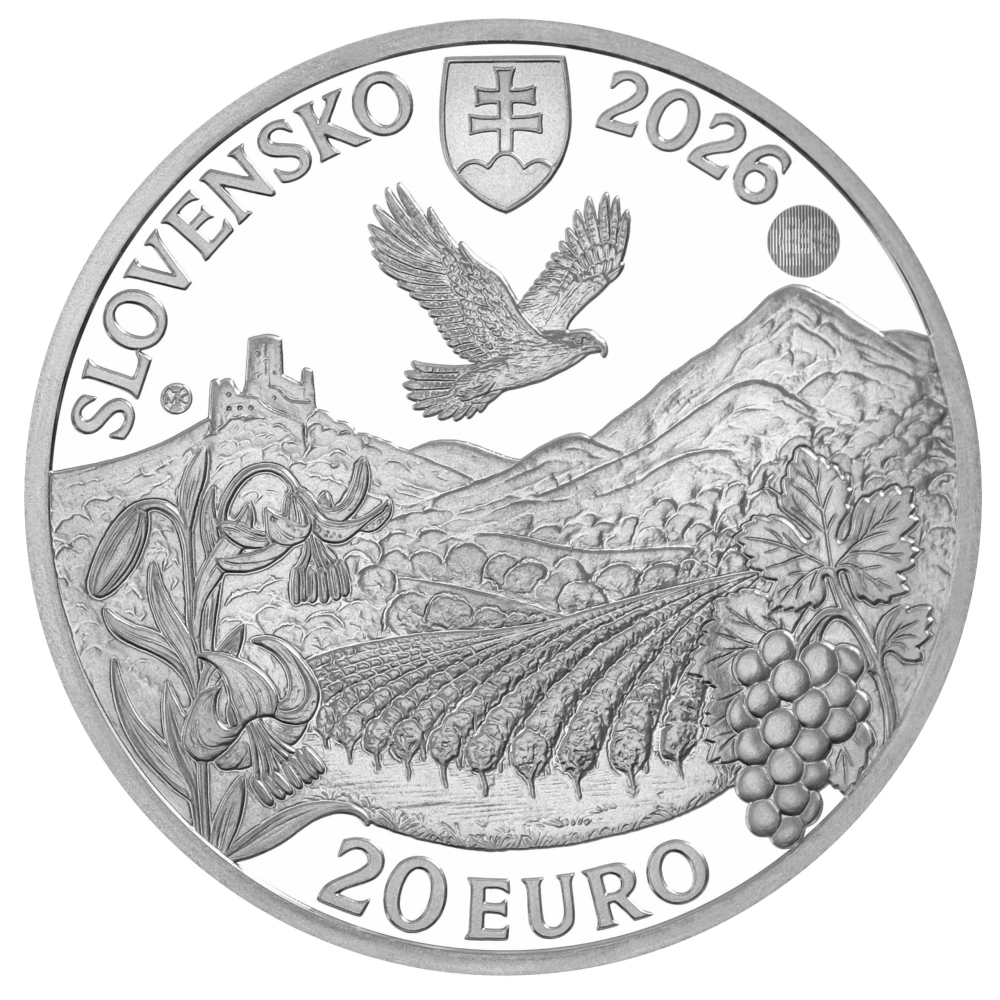 2026/088, 20€ - Chránená krajinná oblasť Malé Karpaty PROOF