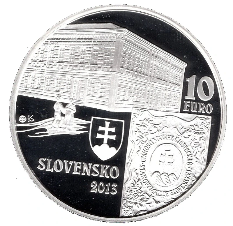 2013/017 10€ Založenie Matice Slovenskej PROOF