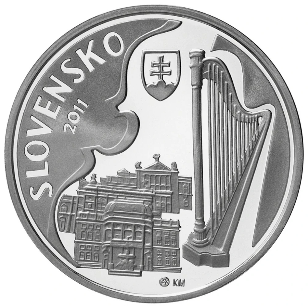 2011/008, 10€ Ján Cikker PROOF