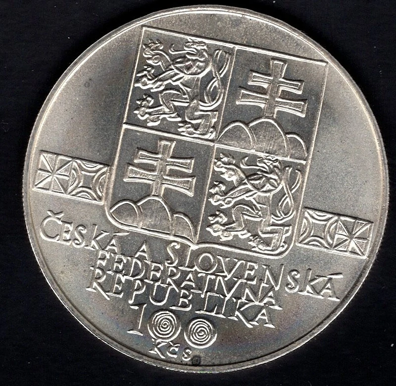 194/ 100 Kčs 1993- ČSR