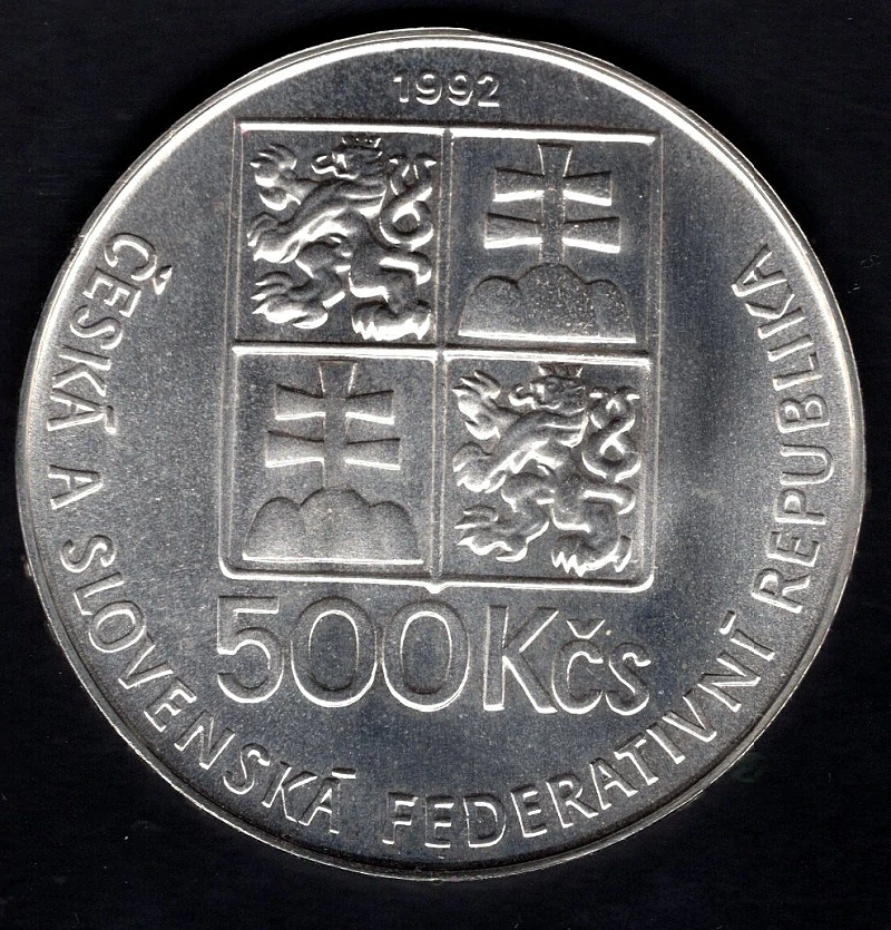 189/ 500 Kčs 1992 - ČSR