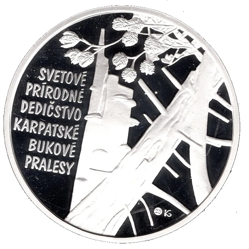 2015/020, 10€ Karpatské bukové pralesy (Rys) PROOF