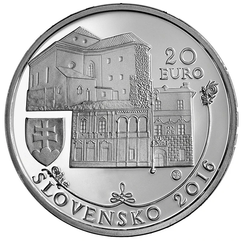 2016/023, 20 Euro Pamiatková rezervácia Banská Bystrica BK