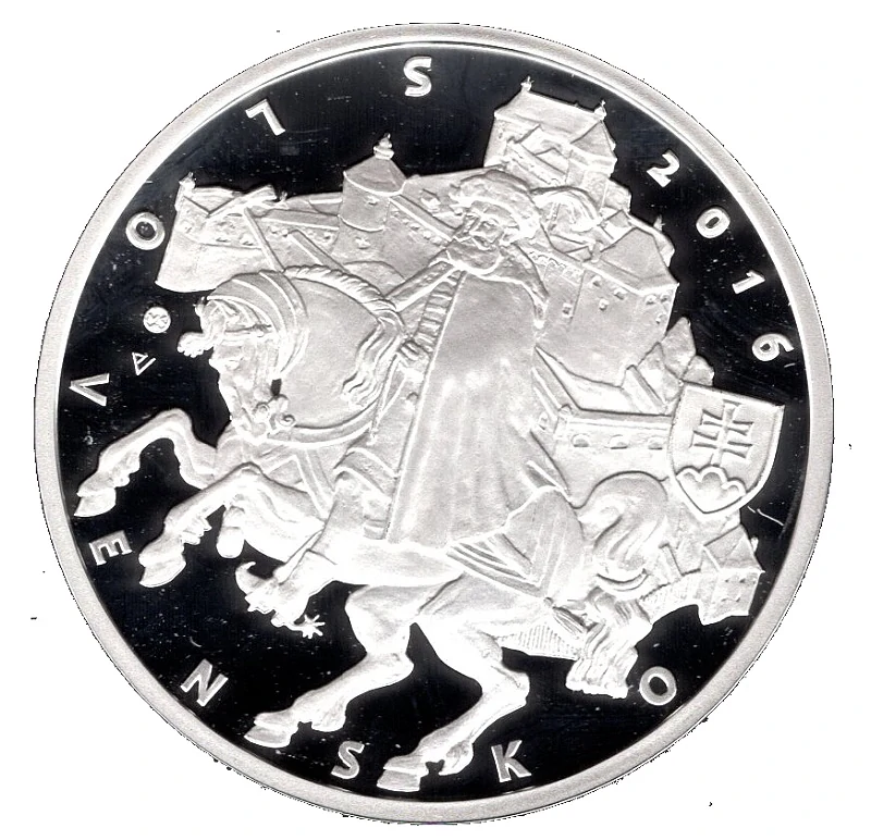 2016/025, 10€ Juraj Turzo 400. výročie úmrtia PROOF