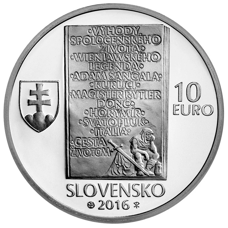 2016/022, 10€ Ladislav Nádasi Jégé - BK